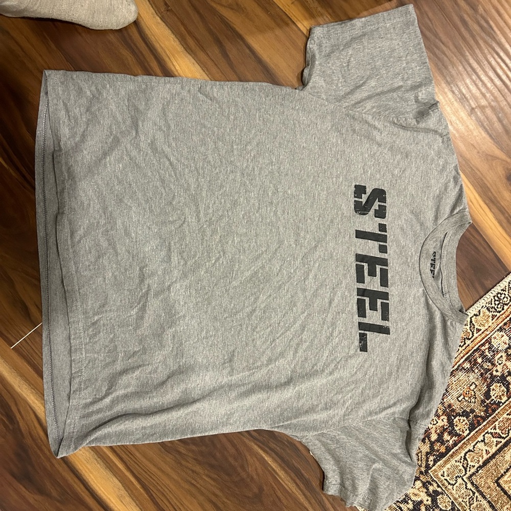 Steel Gray Men's T-Shirt